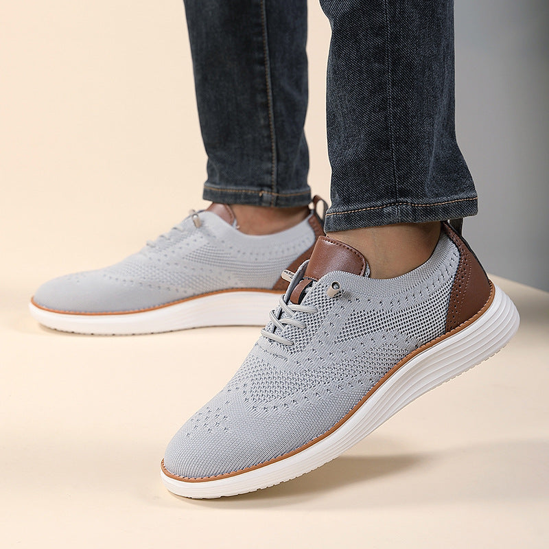 Atmungsaktive Flyknit Freizeitschuhe für Herren – Bild 3 | LuxeStyle