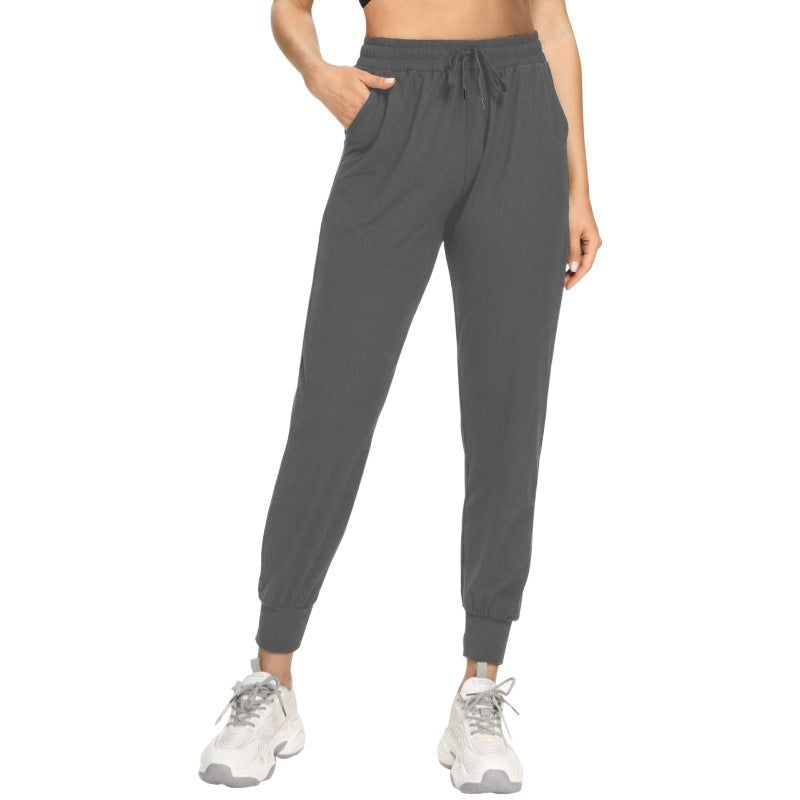 Hochtaillierte Leisure Yogahose Damen