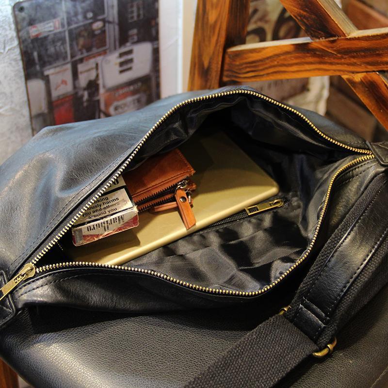 Retro Umhängetasche für Herren mit grosser Kapazität – Bild 2 | LuxeStyle