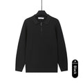 Herren Strickpullover mit Reissverschluss-Polo – Bild 9 | LuxeStyle