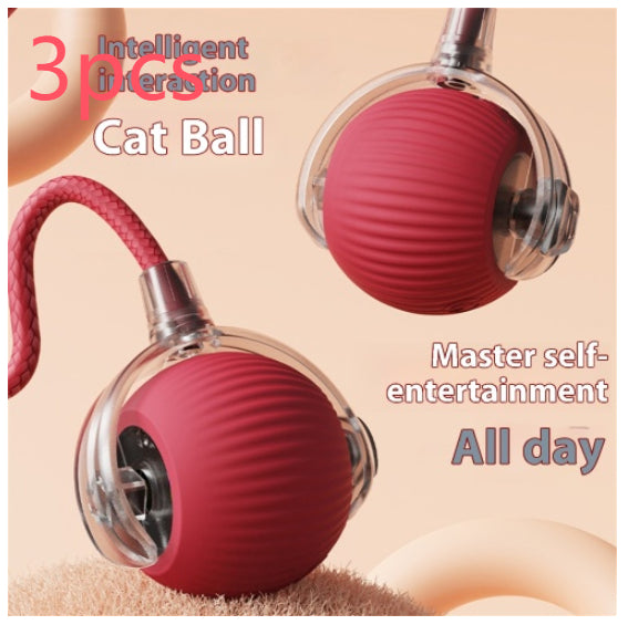 Automatischer Katzenspielball