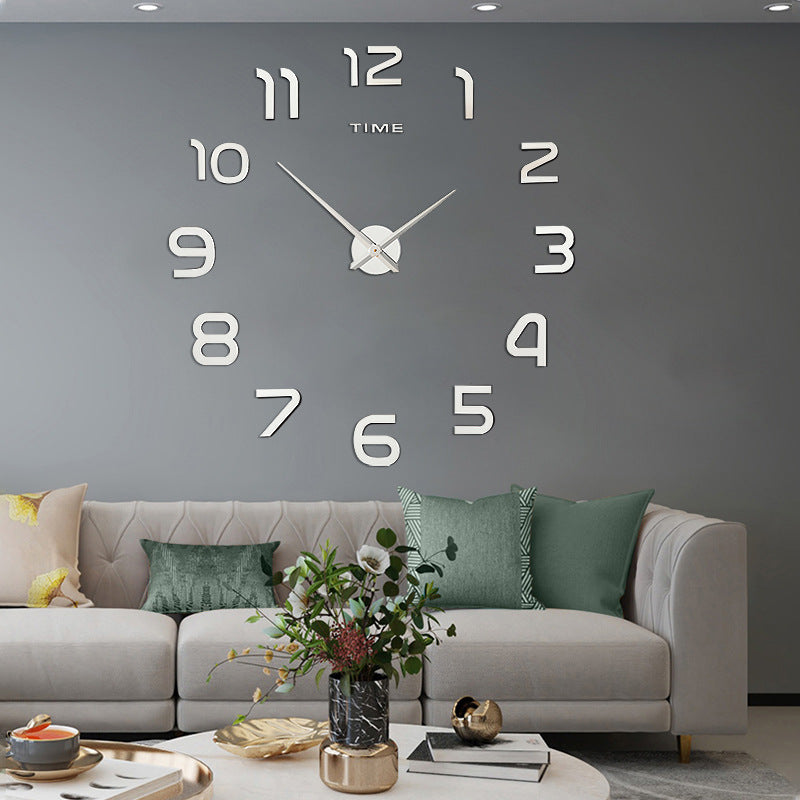 DIY 3D Wanduhr aus Acryl – verschiedene Grössen