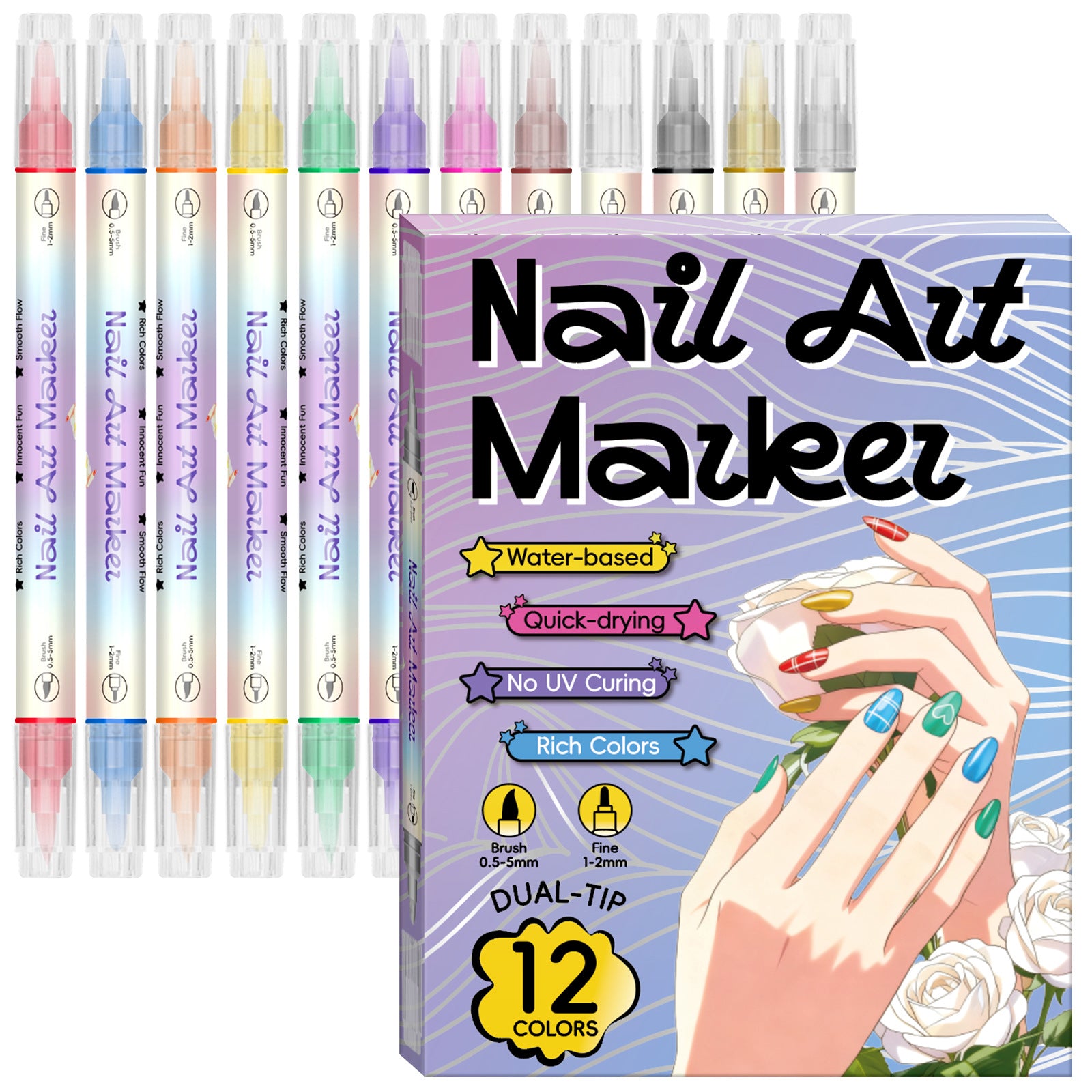 Nail Art Graffiti Stifte Set