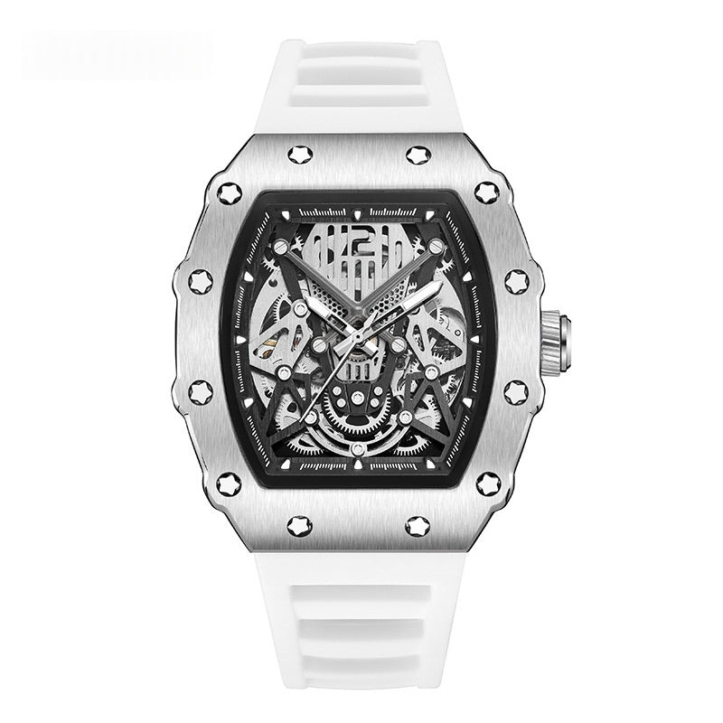 LuxeStyle Sportliche Herrenuhr mit Silikonarmband – Bild 9 – LuxeStyle Schweiz