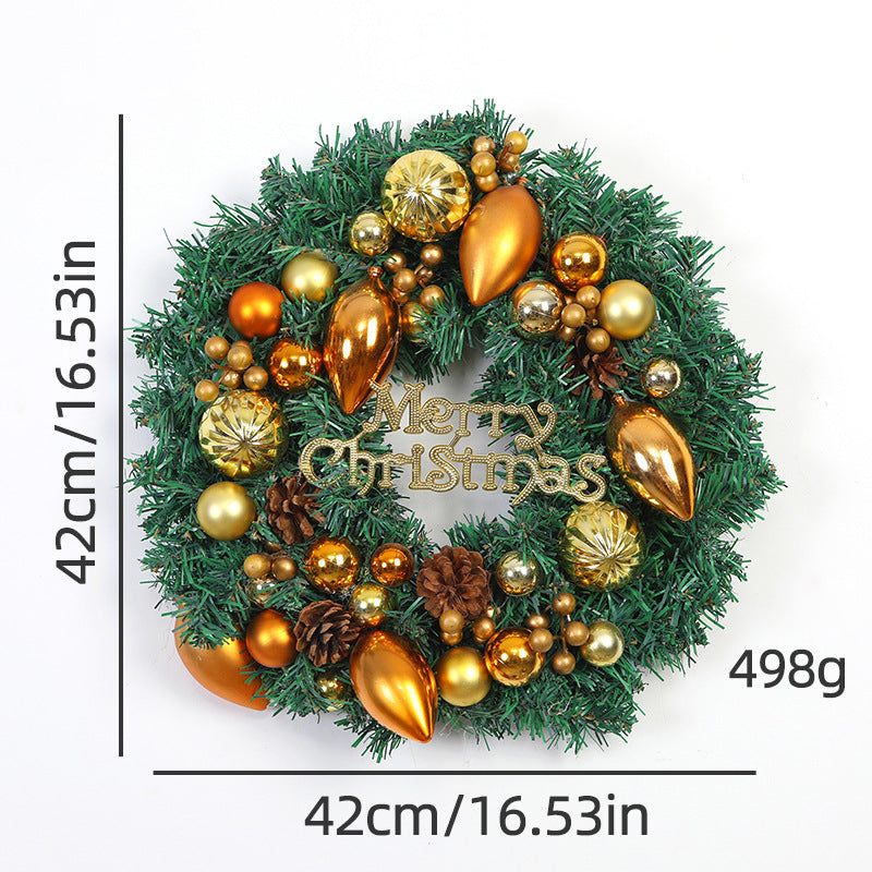 Weihnachtskranz 40 cm Türhänger – Bild 5 | LuxeStyle