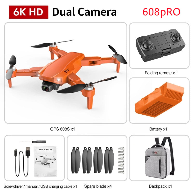 GPS-Drohne mit Dual-Kamera