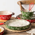Japanische Keramikbackblech mit Kirschblütenmuster | LuxeStyle