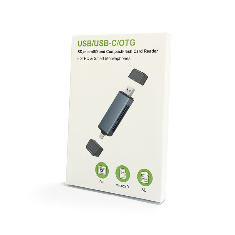 3-in-1 USB CF/SD/TF Kartenleser