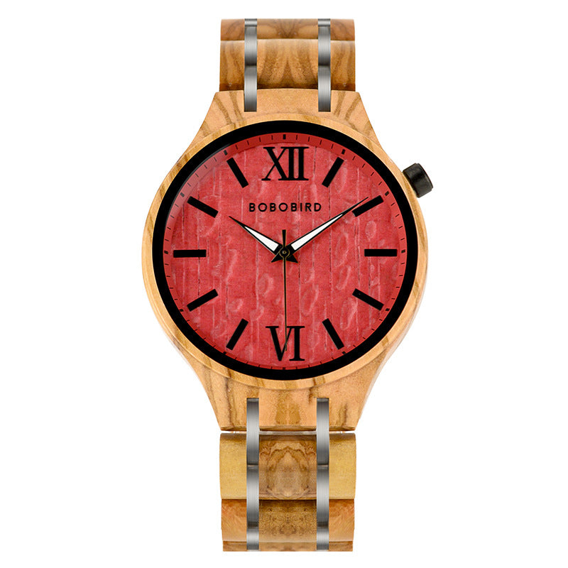 Holz-Armbanduhr für Jugend & Business