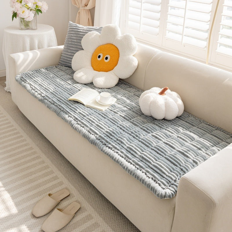 Sofa-Kissenbezug 70x70 cm, grau – Bild 5 | LuxeStyle