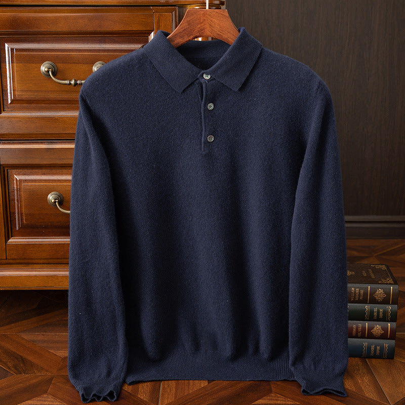 Herren Rollkragenpullover aus Wolle