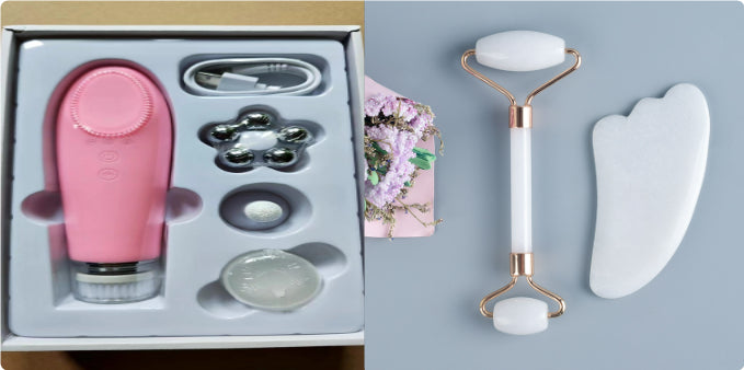 Jade-Rollerset für Gesicht – Bild 2 | LuxeStyle