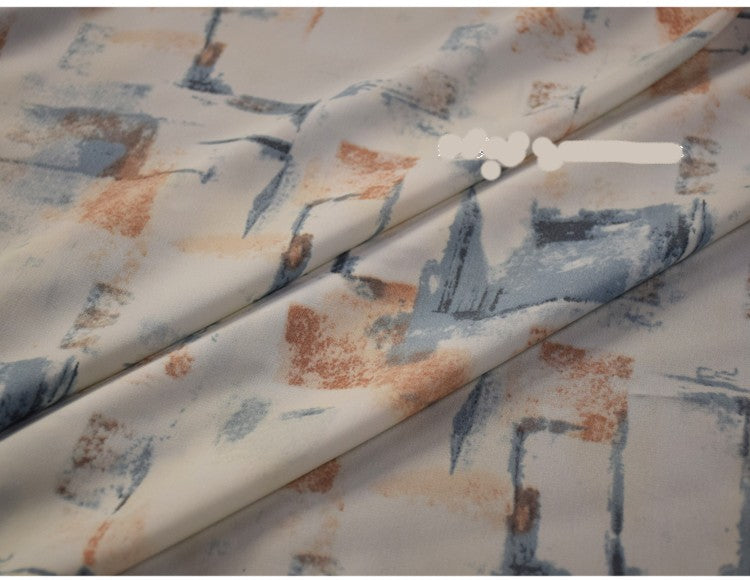 Abstrakter Satin-Stoff für DIY-Projekte – Bild 7 | LuxeStyle