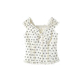 Polka-Dot Oberteil mit Taille
