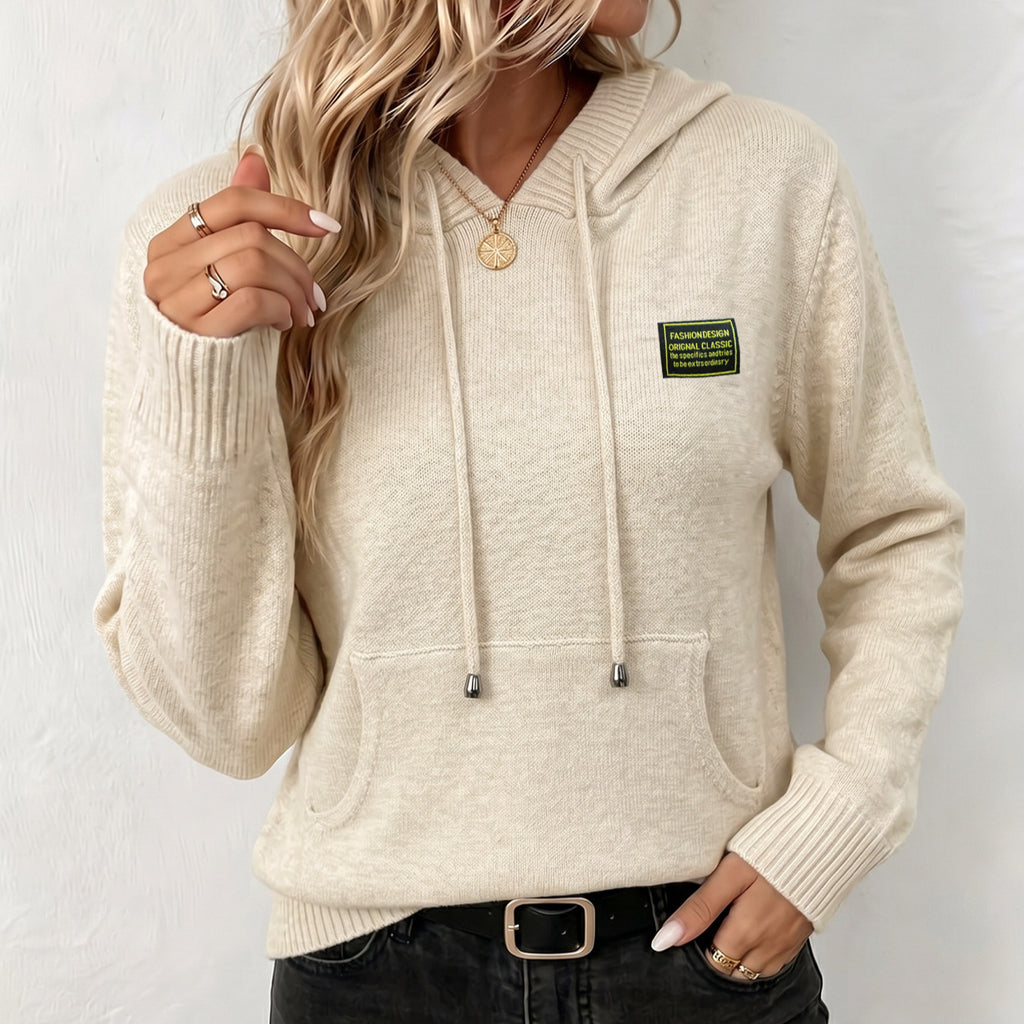 Kapuzenpullover Strickpullover