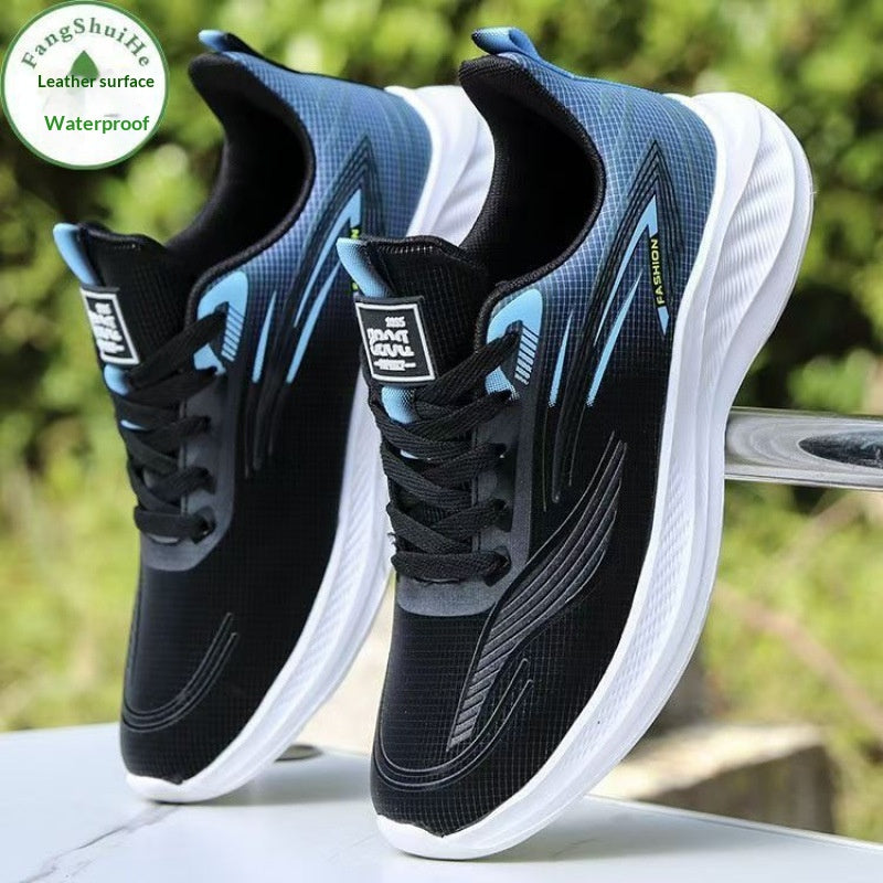 Wasserdichte Leder-Sneaker für Herren