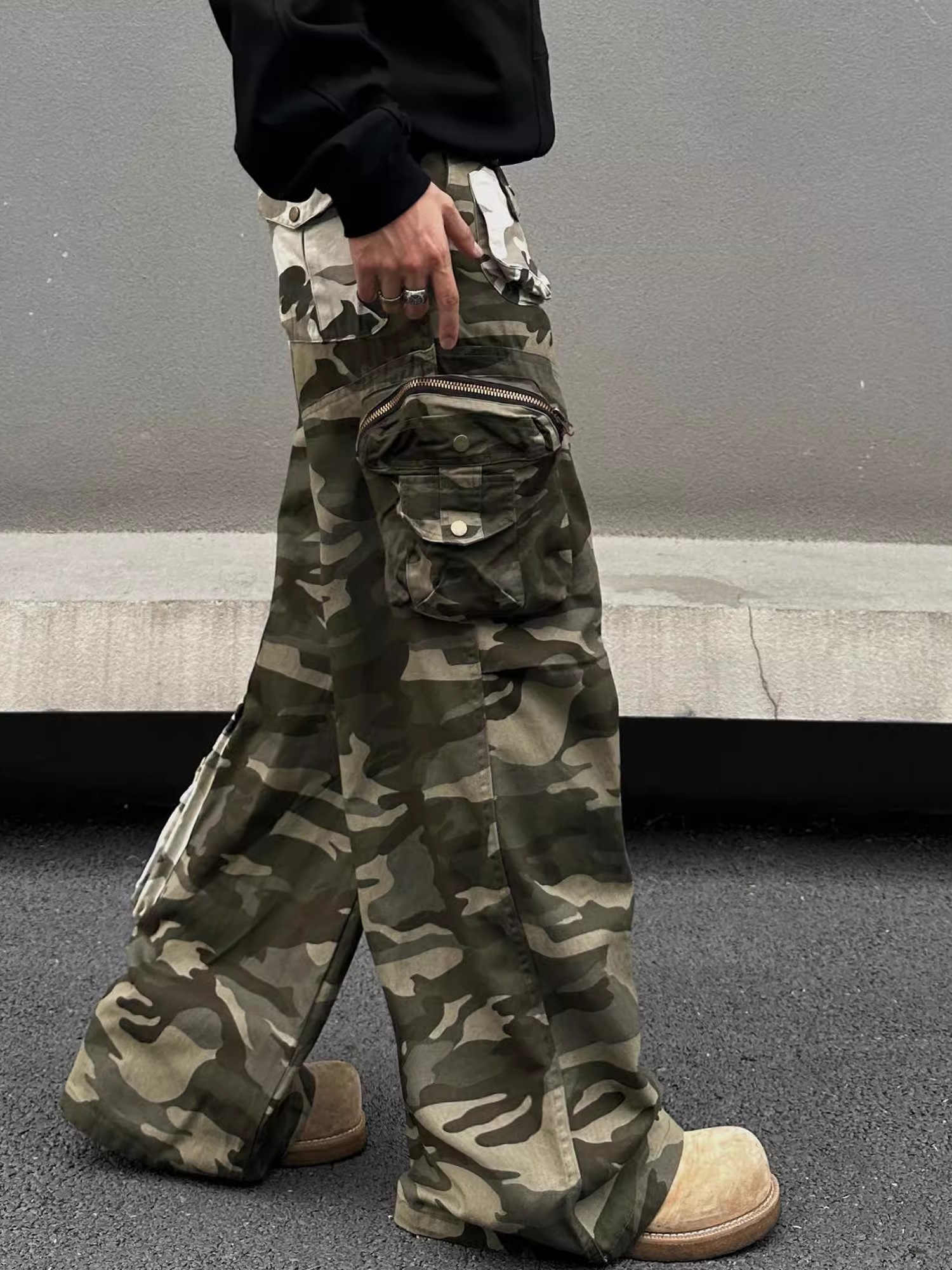 Camo-Overalls für Herren