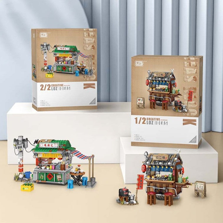 Hongkonger Imbiss-Strassenbild Puzzle-Bausteine – Bild 5 | LuxeStyle