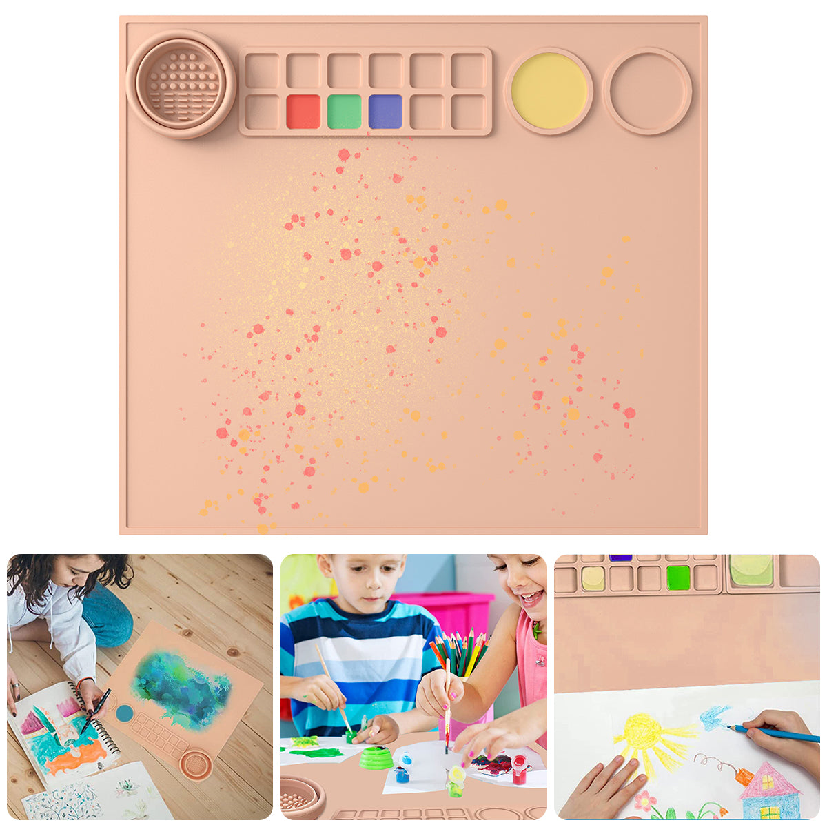 Silikon-Malmatte für Kinder – Bild 4 | LuxeStyle