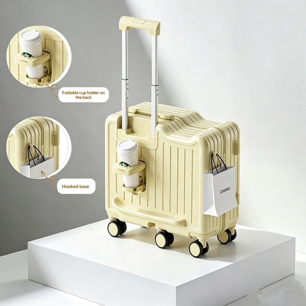 Kinder Rollkoffer mit Sitz- und Reifemöglichkeit – Bild 5 | LuxeStyle