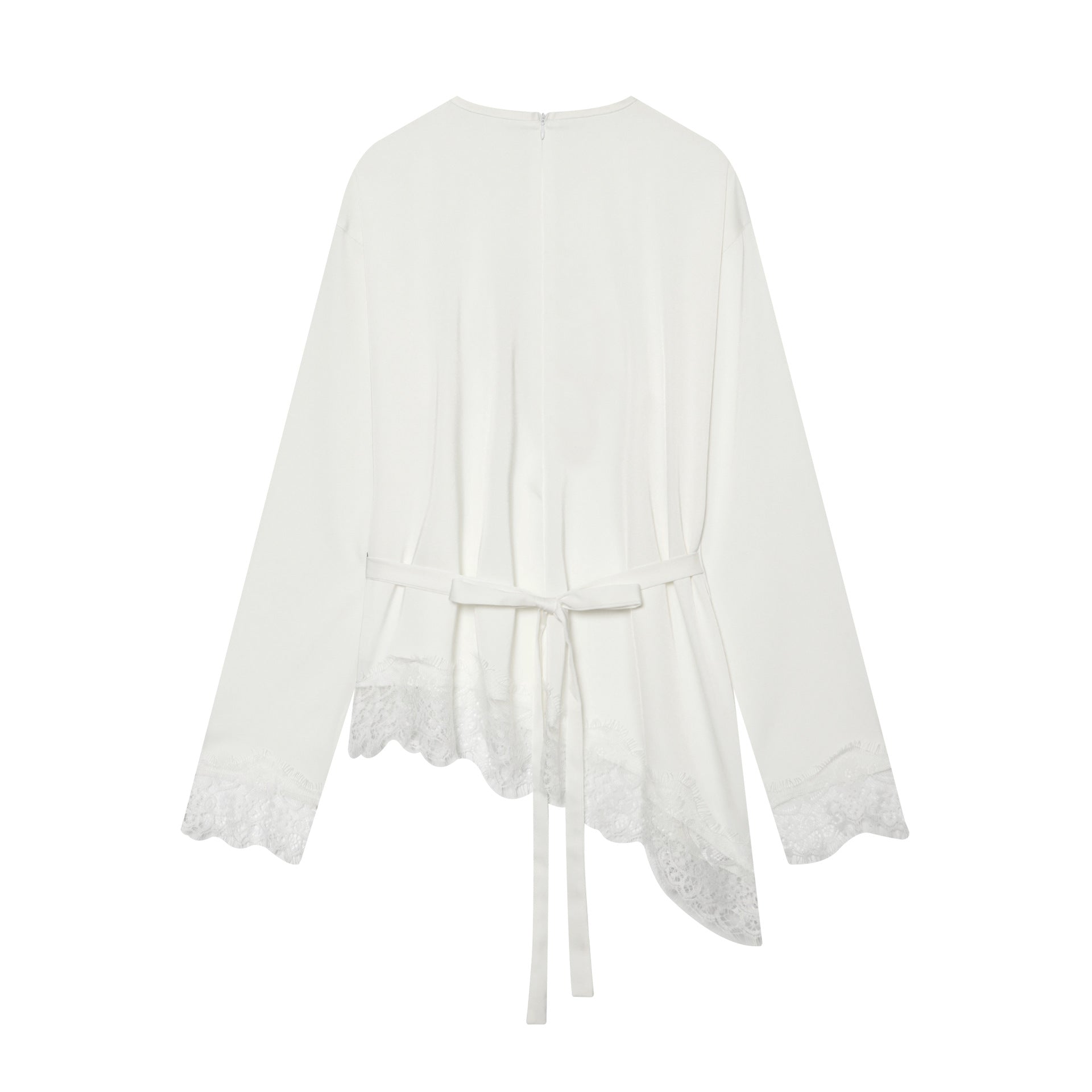 Elegantes Langarmshirt mit Spitze