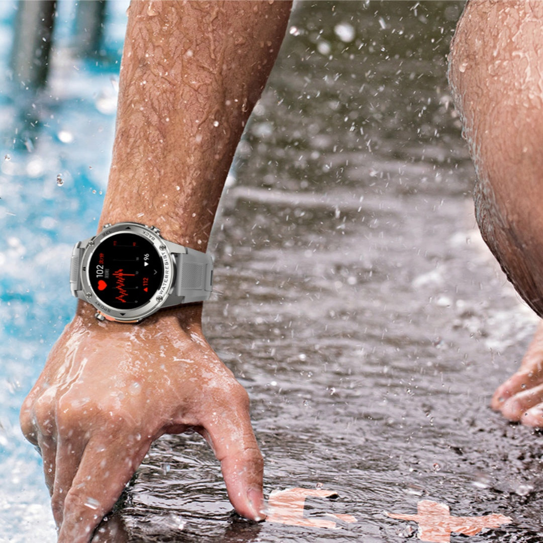 Outdoor Kompass 5ATM Wasserdichte Smartwatch