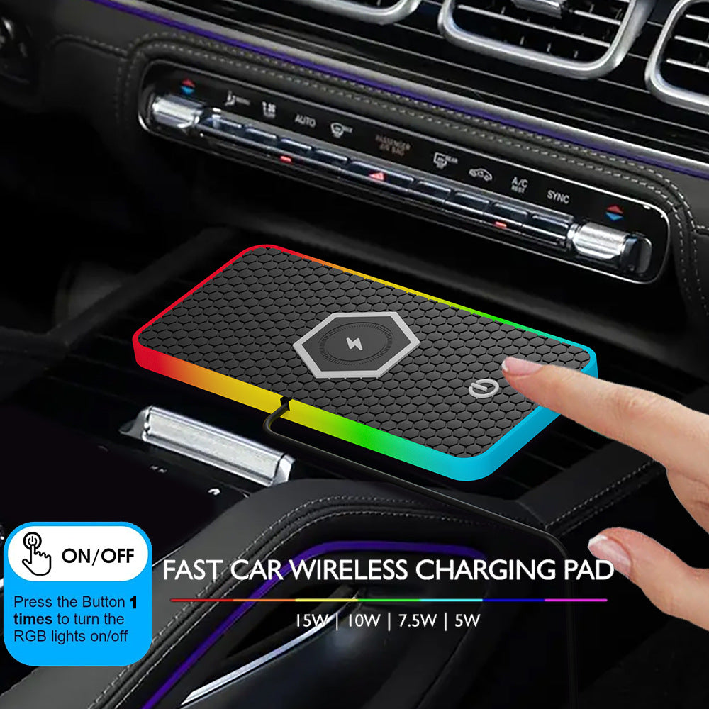 Kabelloses Schnellladepad für das Auto | LuxeStyle