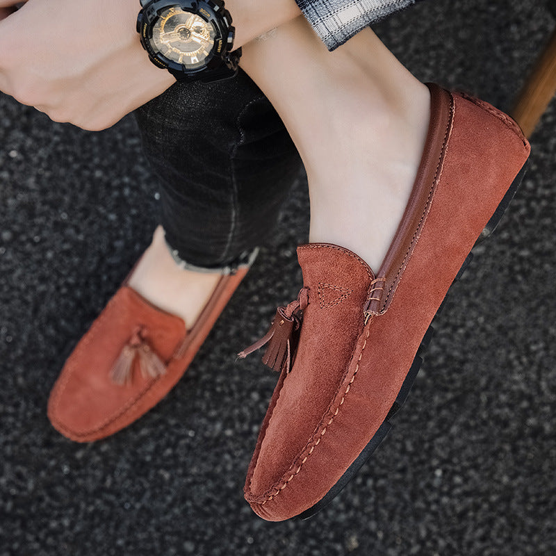 Burgunder Leder Sneaker – Bild 9 | LuxeStyle