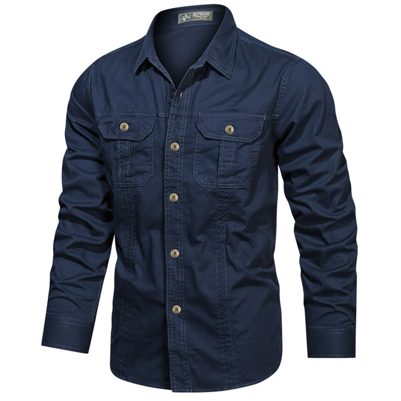 Langarmshirt aus reiner Baumwolle