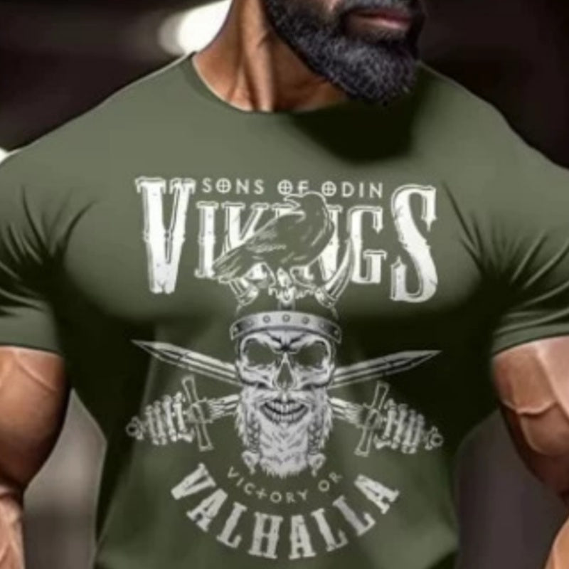 Herren Kurzarm-Sportshirt mit Rundhals – Bild 1 | LuxeStyle