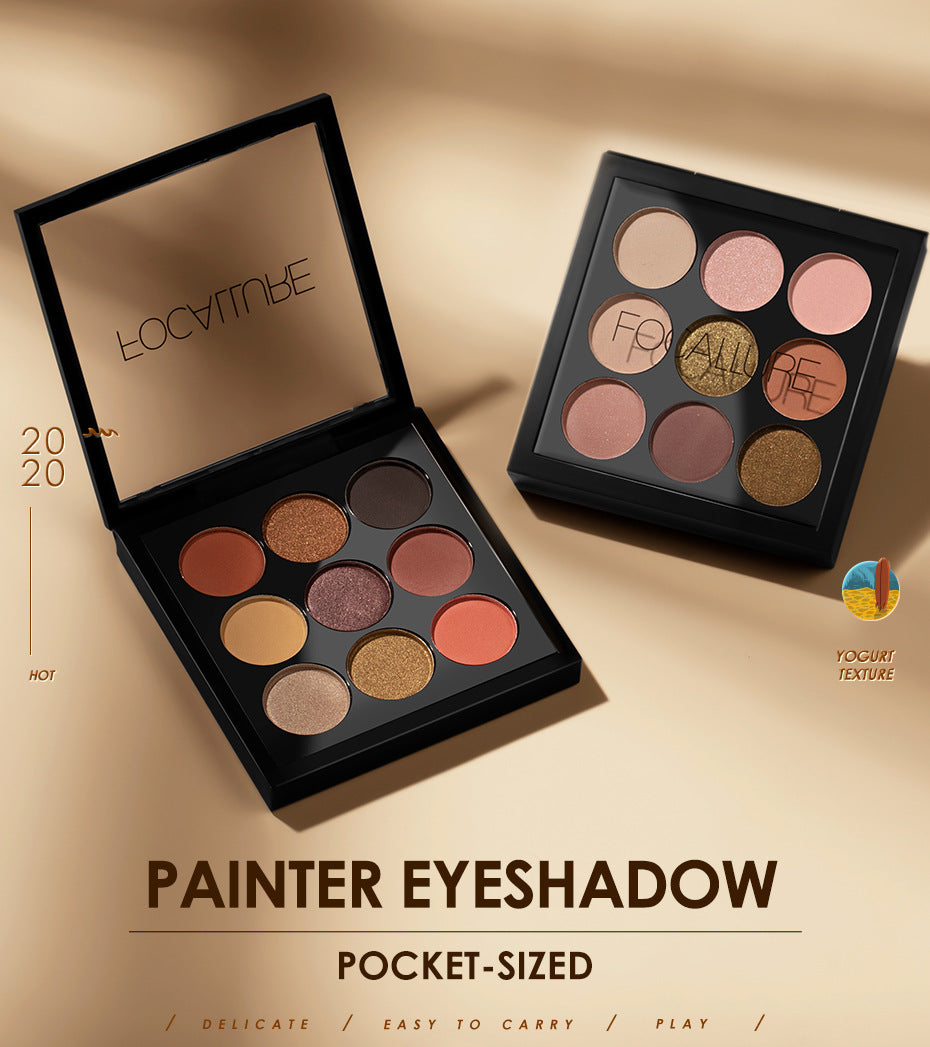 Lidschatten-Palette mit neun Farben – Bild 5 | LuxeStyle