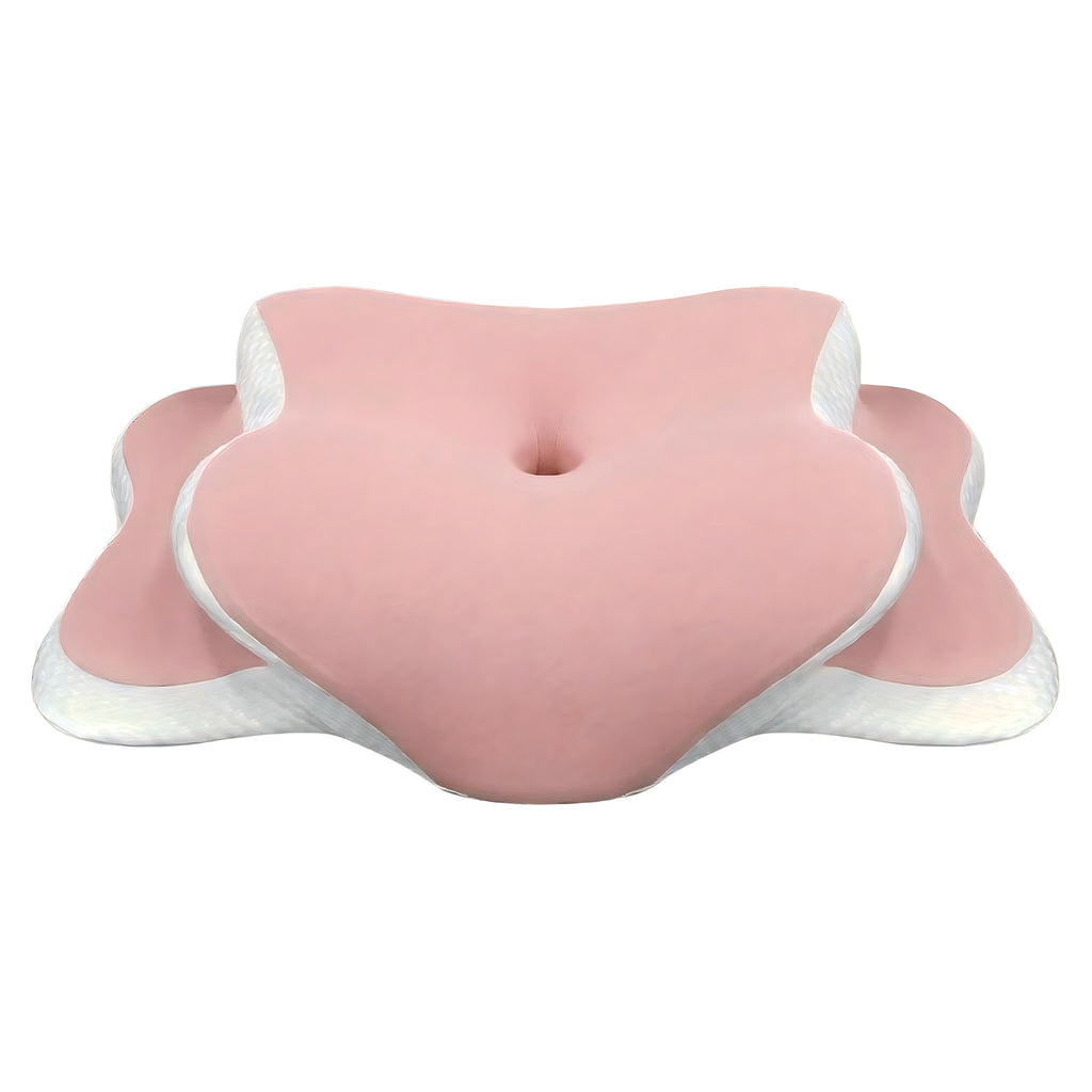 Ergonomisches Nackenstützkissen mit Eisseidenbezug – Bild 4 | LuxeStyle