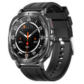 Smartwatch mit Bluetooth-Anruffunktion · Lederarmband – Bild 2 | LuxeStyle