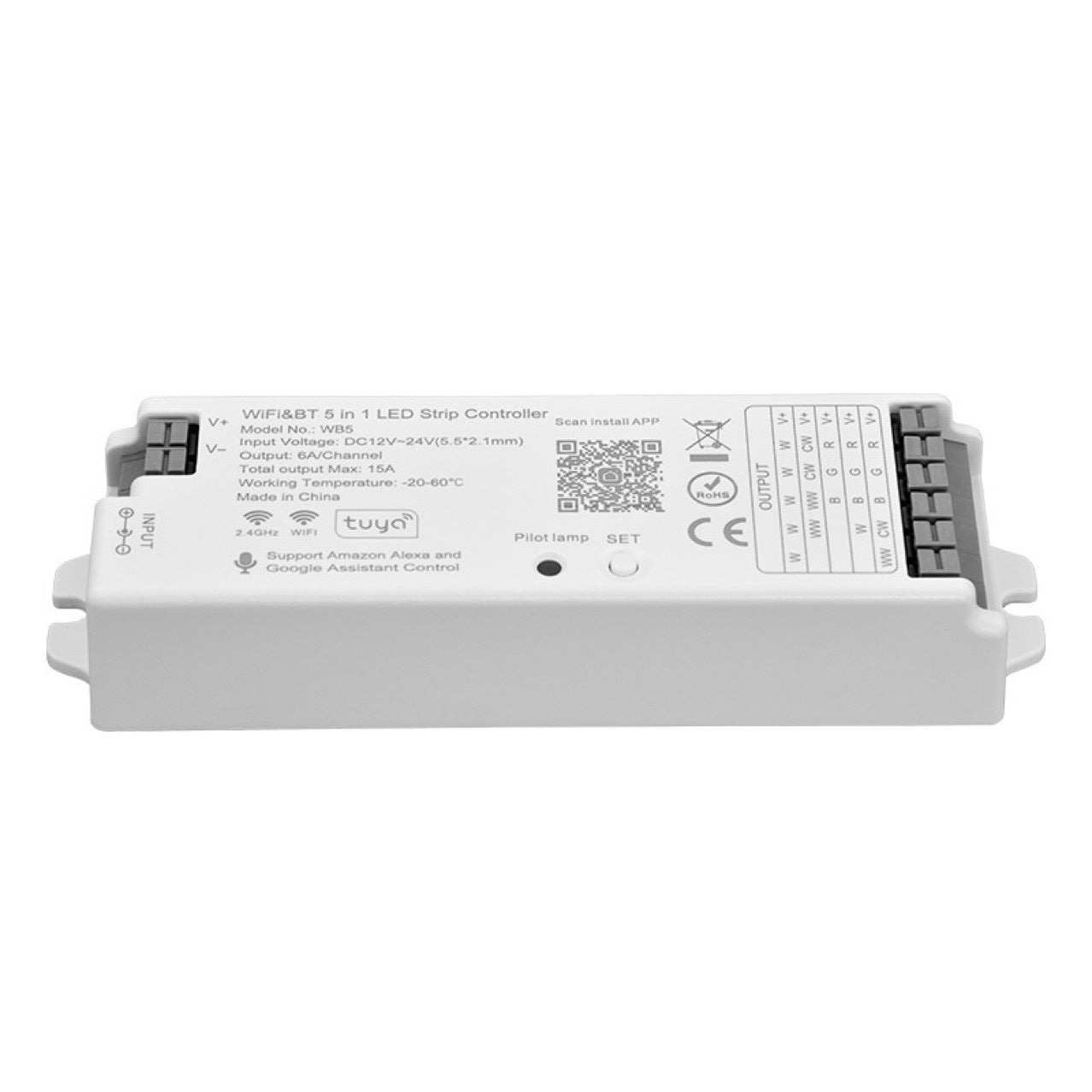 Wi-Fi Graffiti 5-in-1 Tuya Controller – Ansicht 3