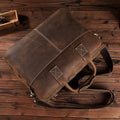 Crazy Horse Leder Schultertasche Vintage | LuxeStyle