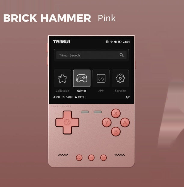 Retro Handheld-Konsole für PSP und GBA – Ansicht 4