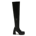 Overknee-Stiefel mit Plateau – Bild 1 | LuxeStyle
