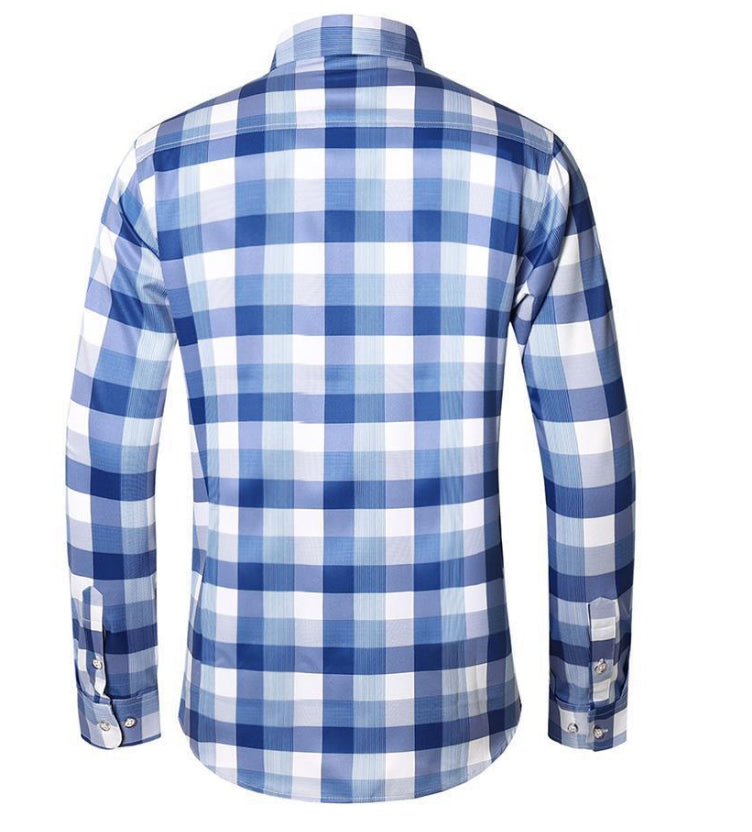Herren Langarmhemd Oversize – Bild 2 | LuxeStyle