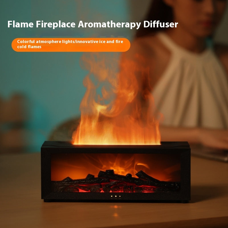 New Flame Aroma Diffuser mit Flammeneffekt