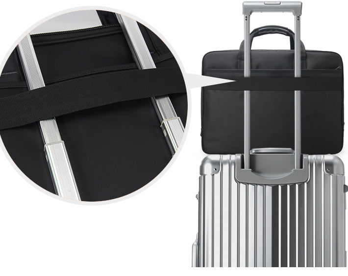 Business Laptop-Tasche mit Schultergurt | LuxeStyle