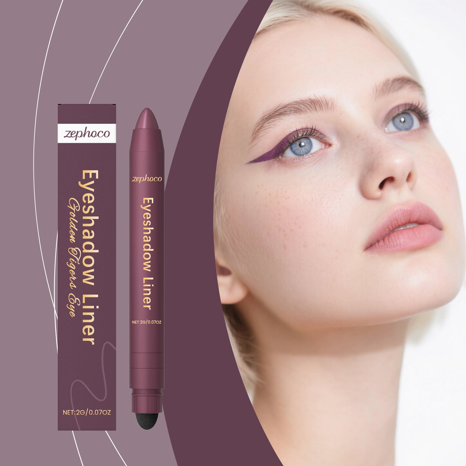 2-in-1 Eyeliner Golden Tiger's Eye – Ansicht 2