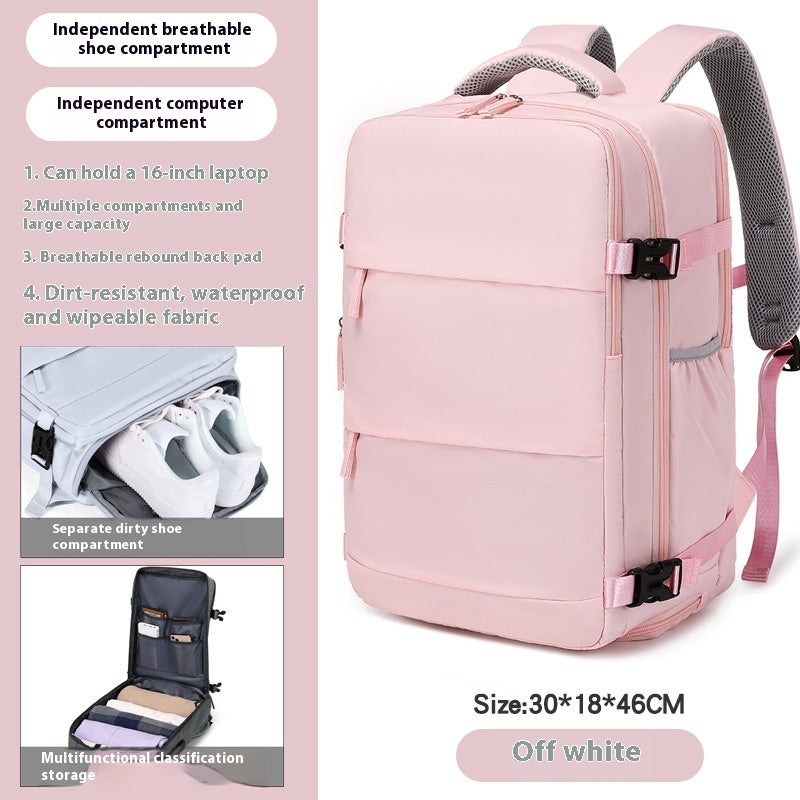 Leichter Reise-Rucksack (36-55L) – Bild 10 | LuxeStyle