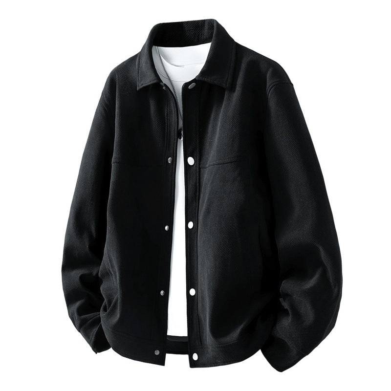 Herren Retro Übergangsjacke mit Revers – Ansicht 7