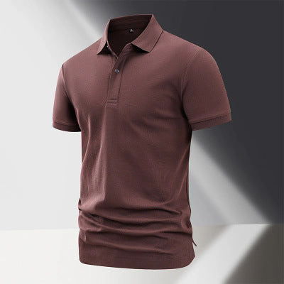 Legeres Kurzarm-Polohemd mit Revers