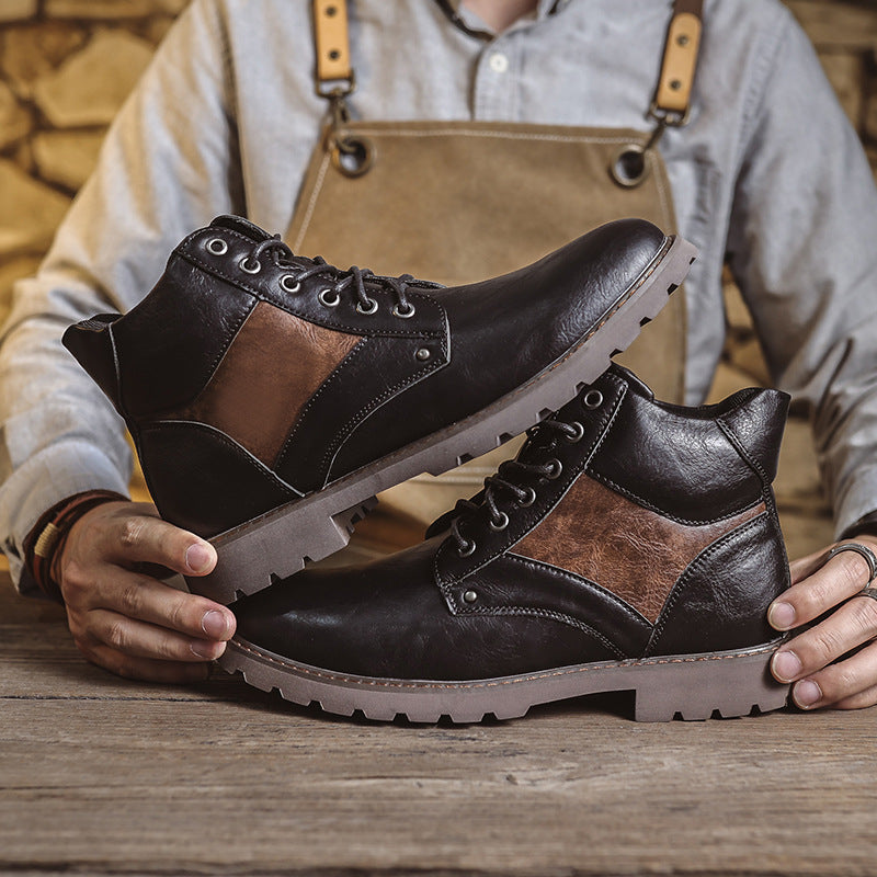 Retro Leder Boots im Britischen Stil – Bild 9 | LuxeStyle