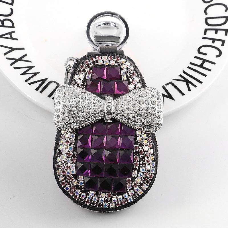 Schlüsseletui mit Diamant-Kürbis-Design – Bild 2 | LuxeStyle
