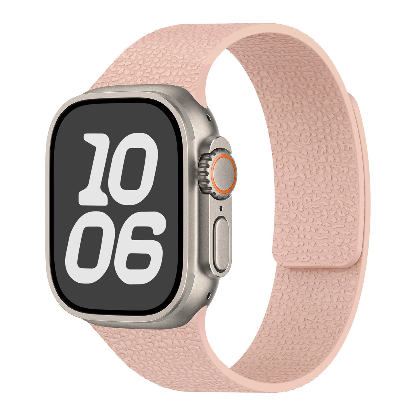 IwatchS10 Silikonarmband mit Litschi-Muster