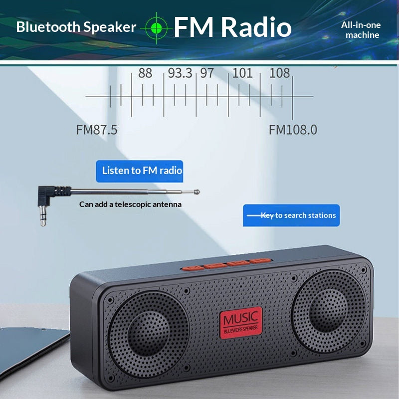 Portabler S18 Bluetooth Lautsprecher