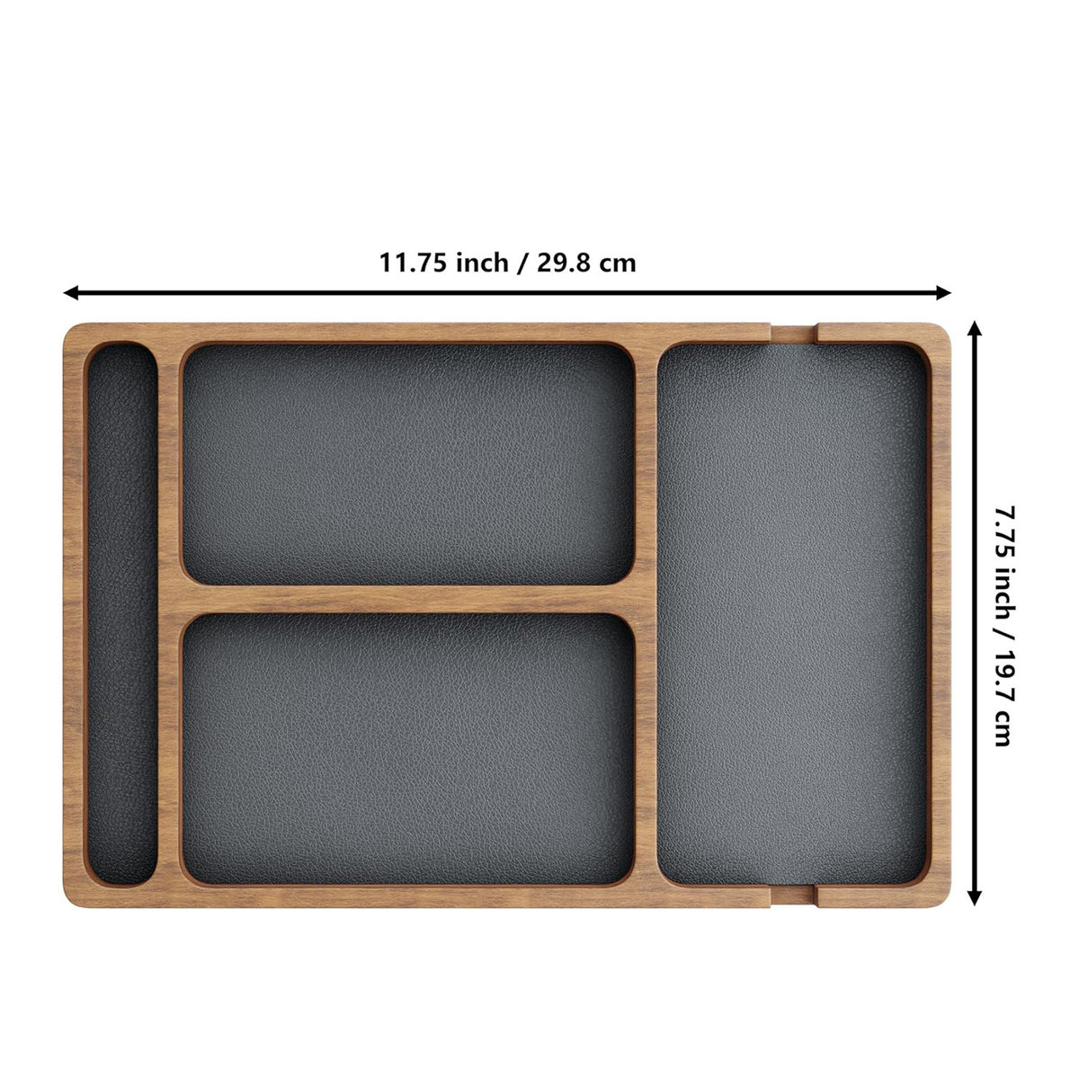 Organizer-Box aus Massivholz | LuxeStyle
