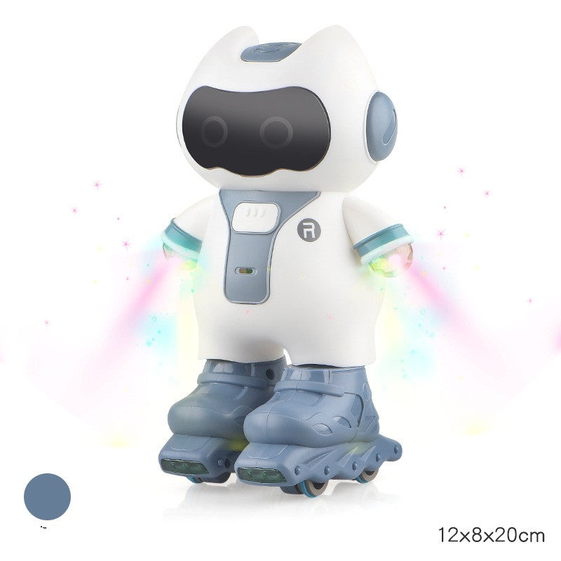Tanzender Roboter mit Licht und Musik